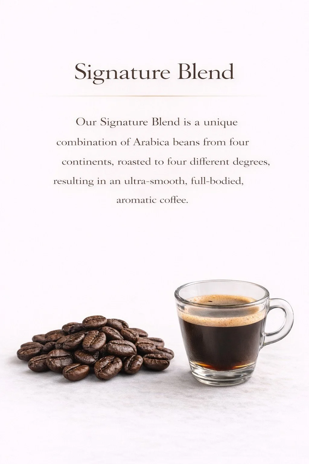 Signature Blend — Gene Hicks Gourmet Coffee